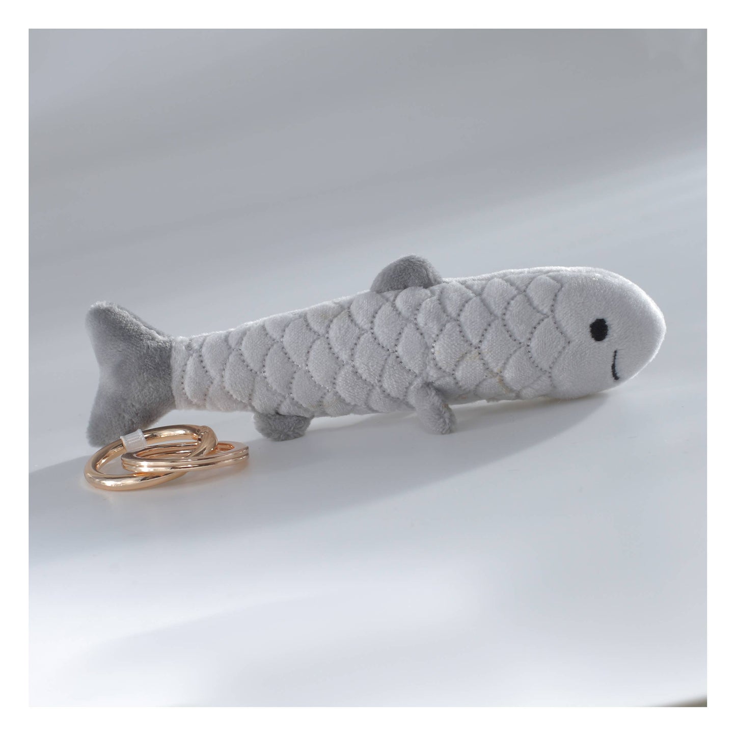 Plush Sardine Fish Bag Charm