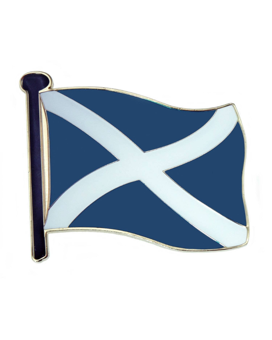 Saltire Scottish Flag Metal Enamel Magnet