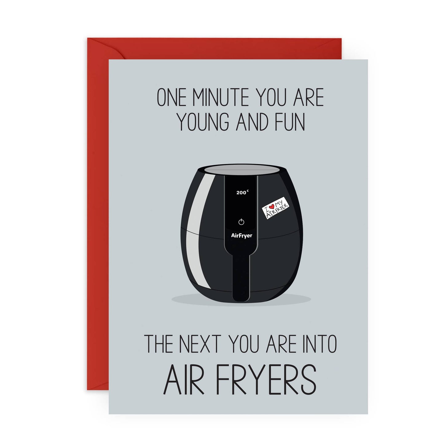 Air Fryer Greeting Card