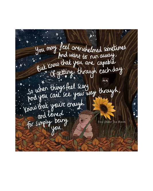 Being You Motivational Greeting Card