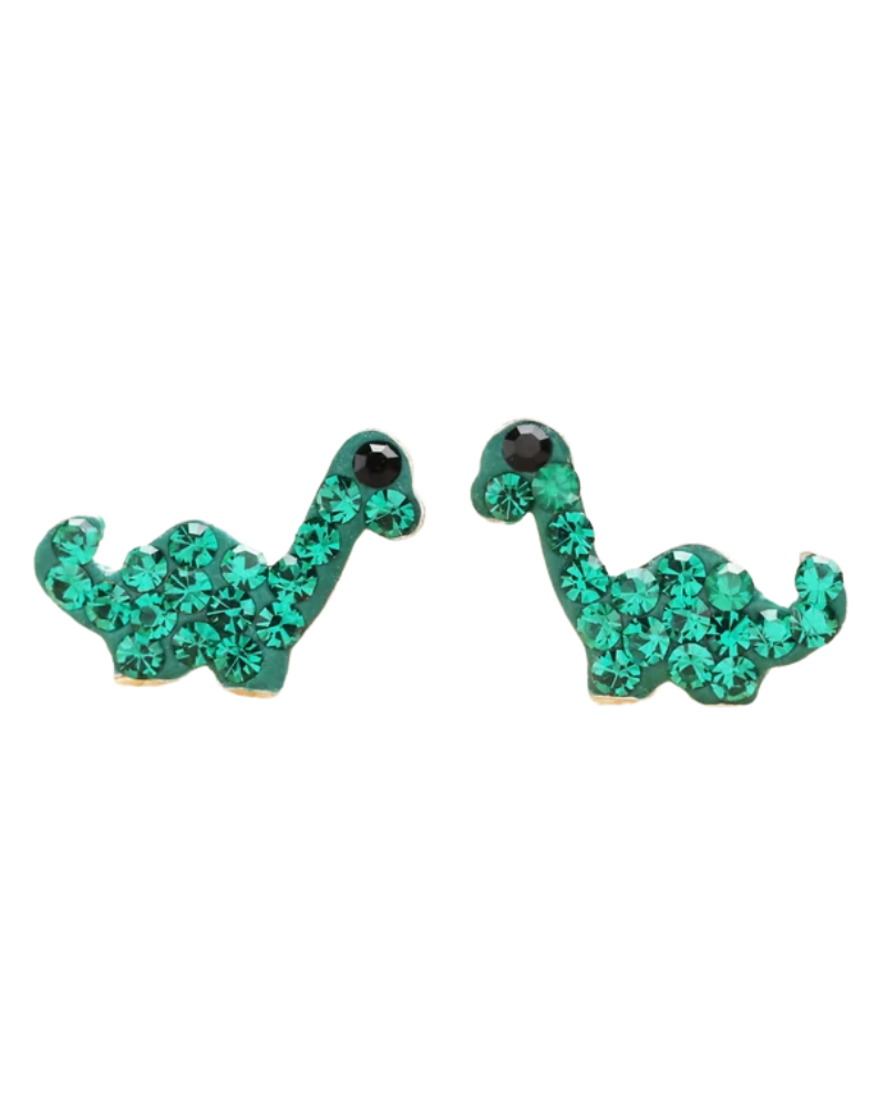Nessie Sterling Preciosa Crystal Stud Earrings