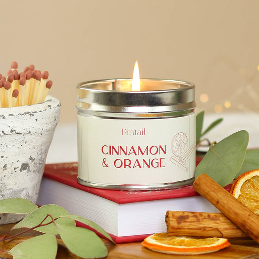 Cinnamon & Orange Classic Tin Candle