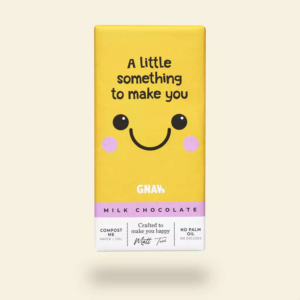 'Smile' Milk Chocolate Bar | 80g