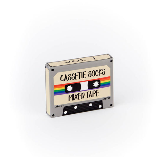 Cassette Gift Box Crew Socks