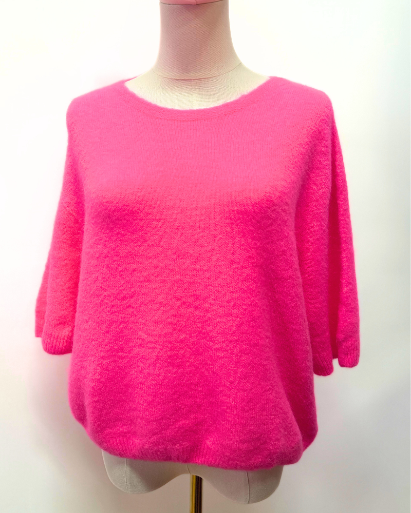 Alpaca Crew Neck Jumper Assorted