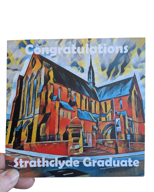 Barony Hall Strathclyde Graduation Card