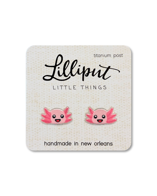 Axolotl Earrings