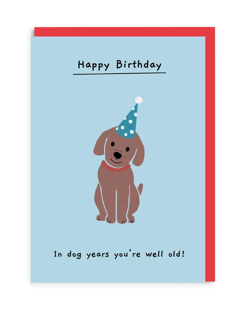 Dog Years Greeting Card