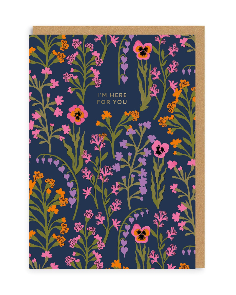 Here For You Greeting Card