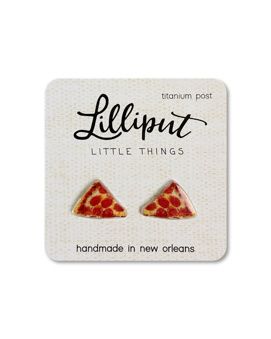 Pizza Earrings