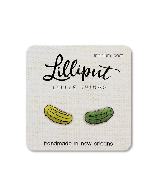 Pickle Earrings