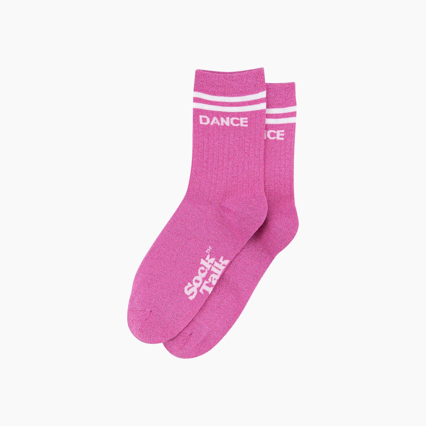 Dance Combed Cotton Glitter Socks