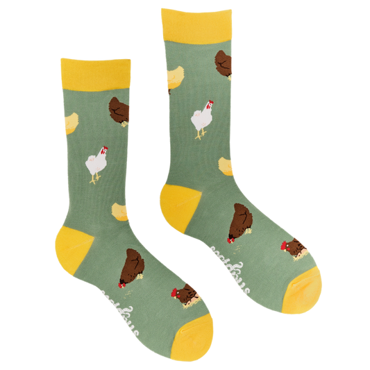 Chicken Crew Socks