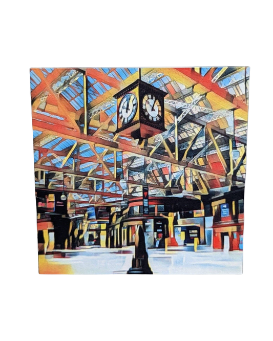 Glasgow Central Station Greeting Card