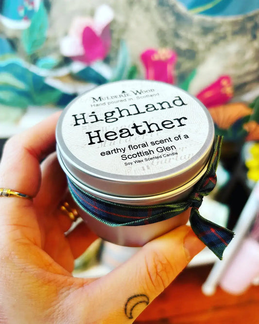 Highland Heather Handmade Soy Wax Candle