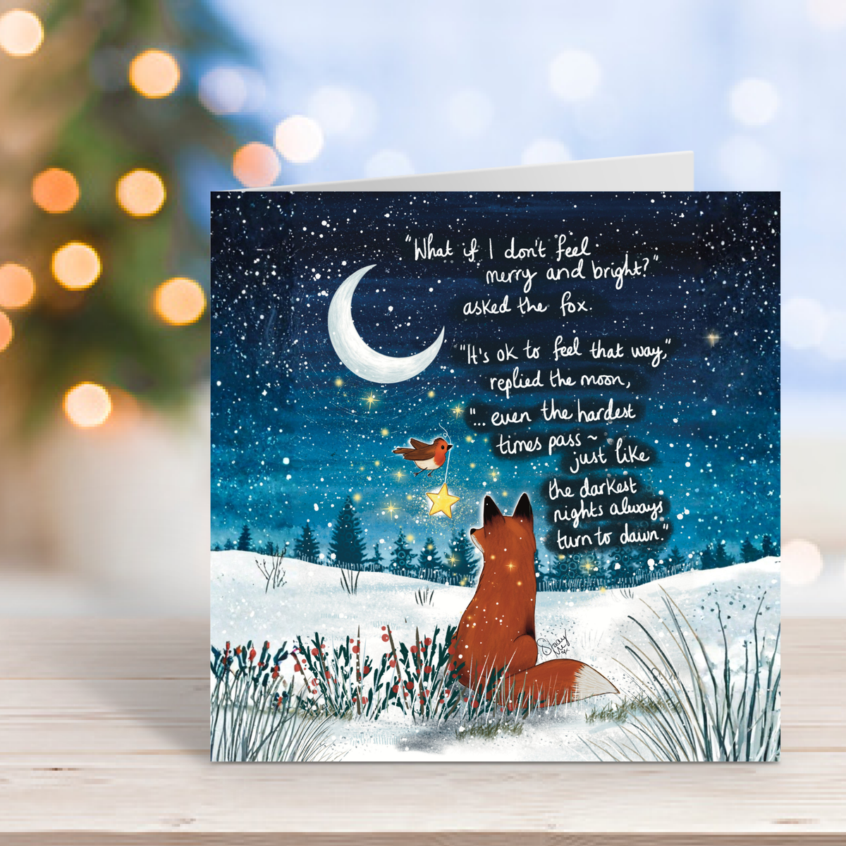 Darkest Nights Christmas Card