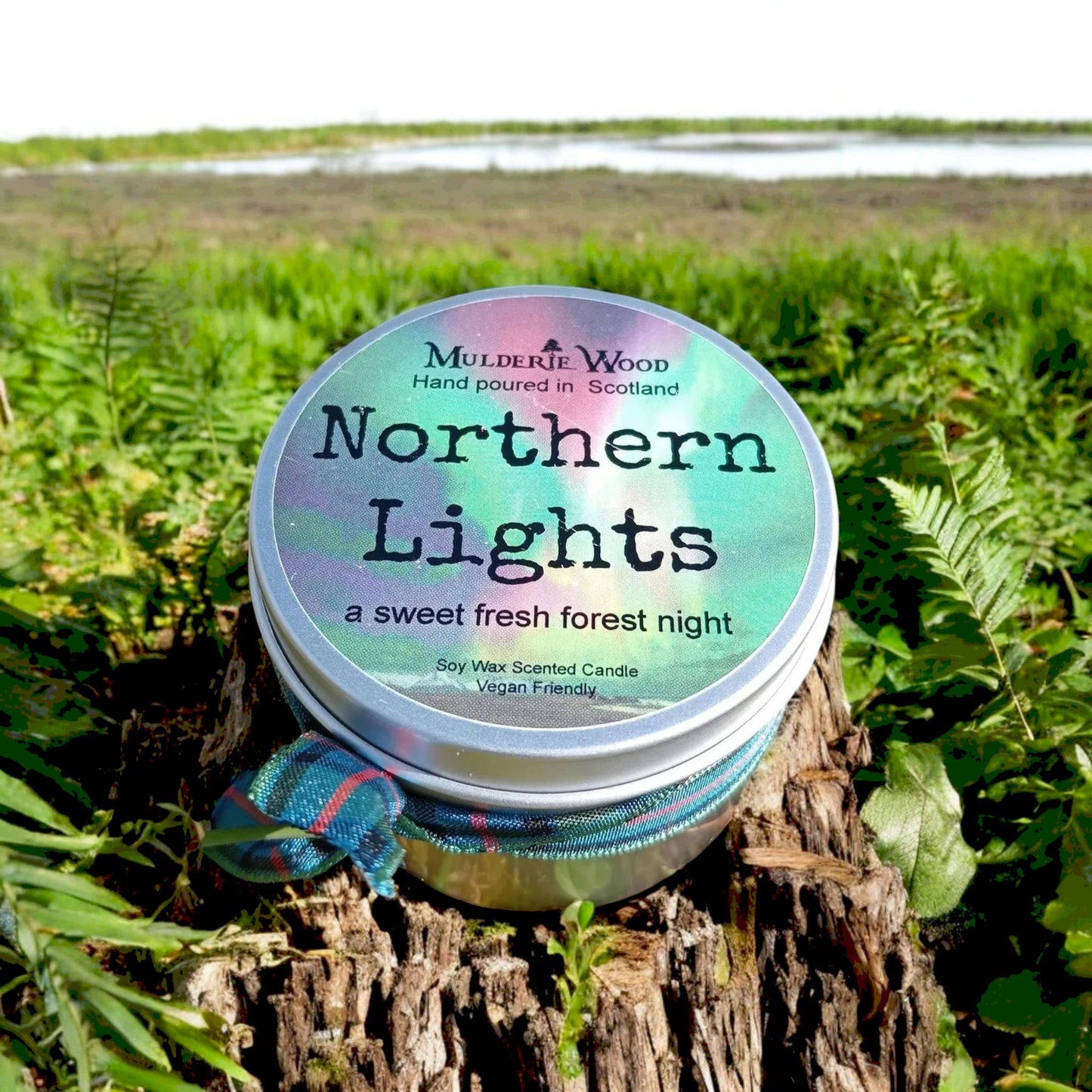 Northern Lights Fresh Pine Handmade Soy Wax Candle