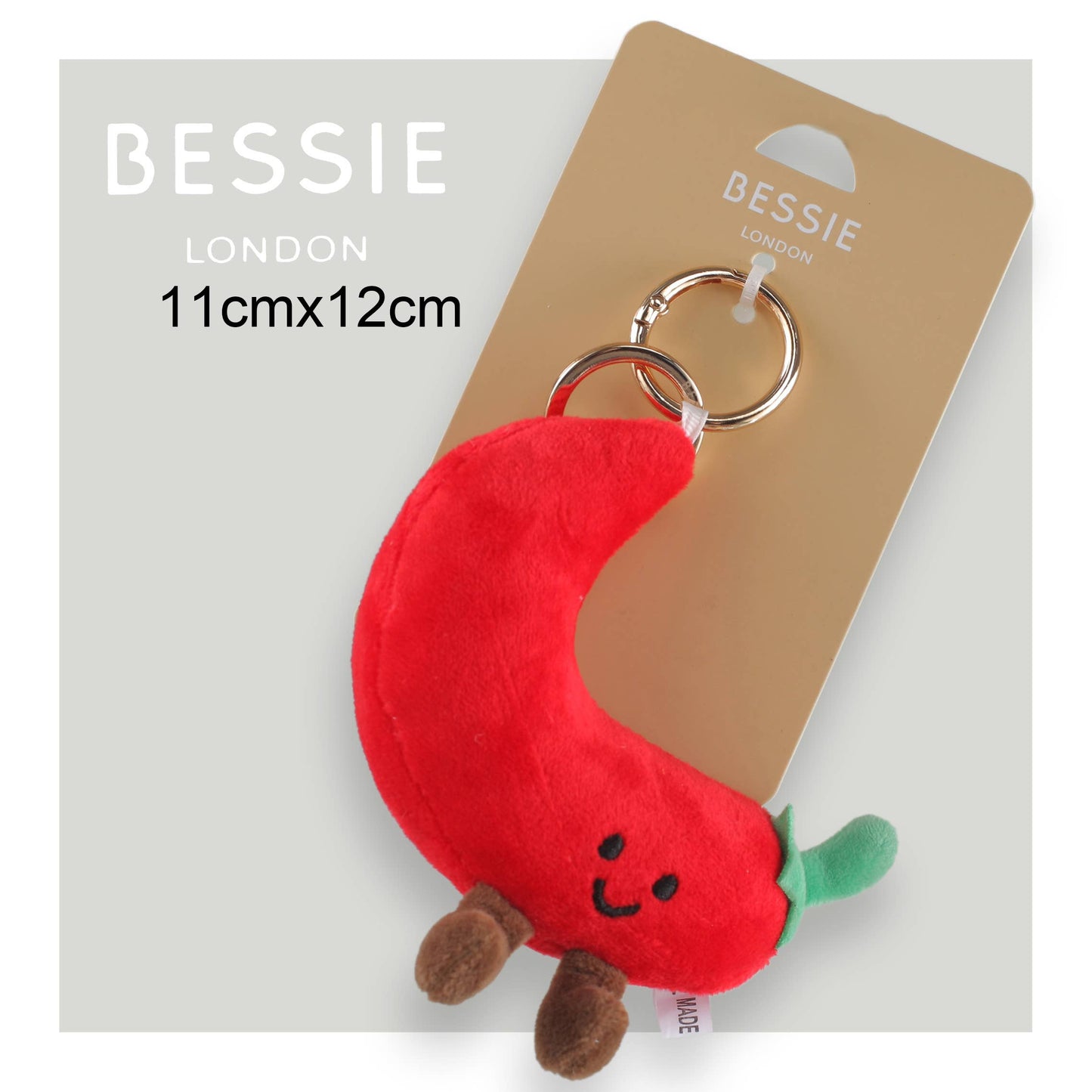 Plush Chilli Pepper Bag Charm