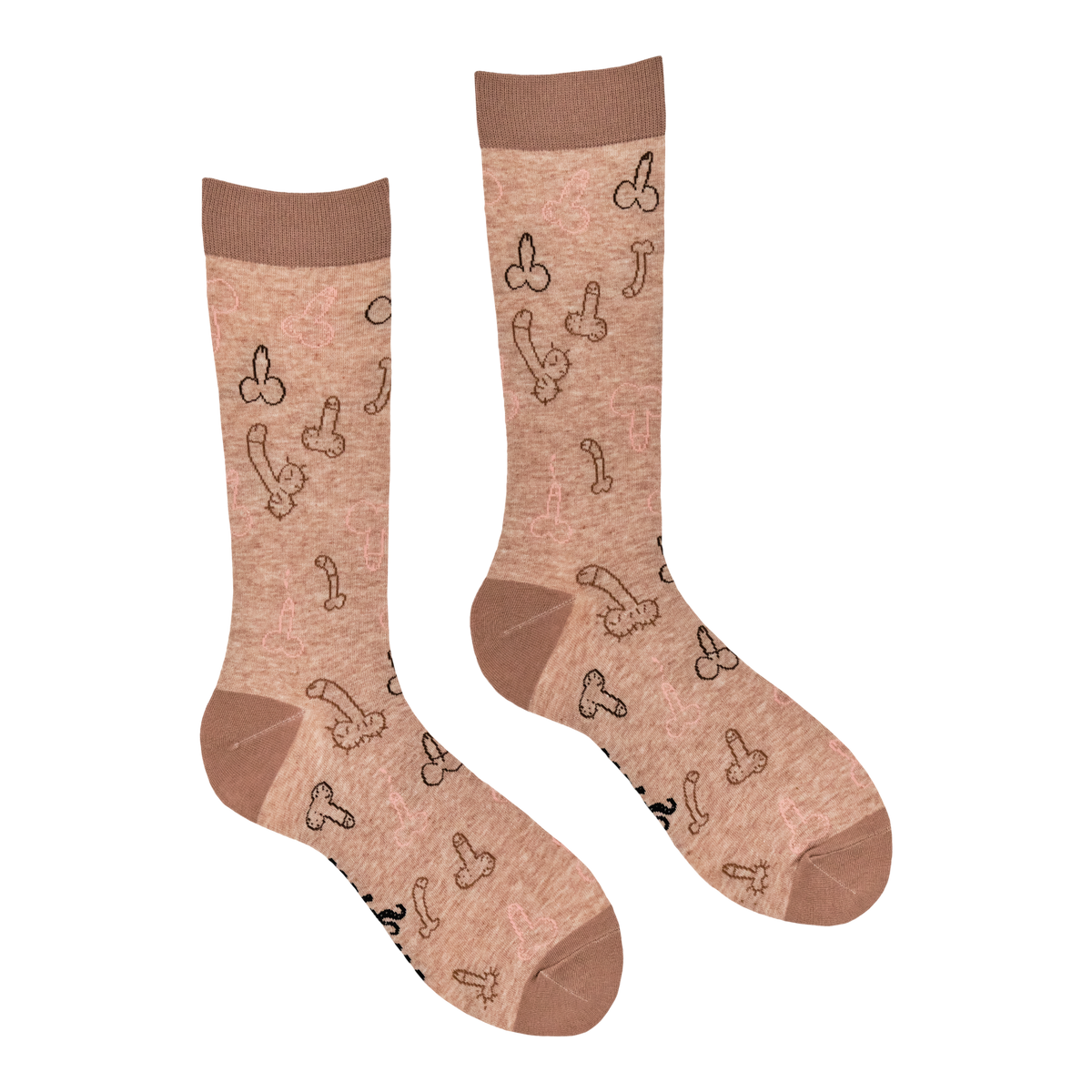 Sock and Balls Willy Socks in Oatmeal