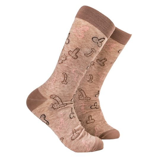 Sock and Balls Willy Socks in Oatmeal