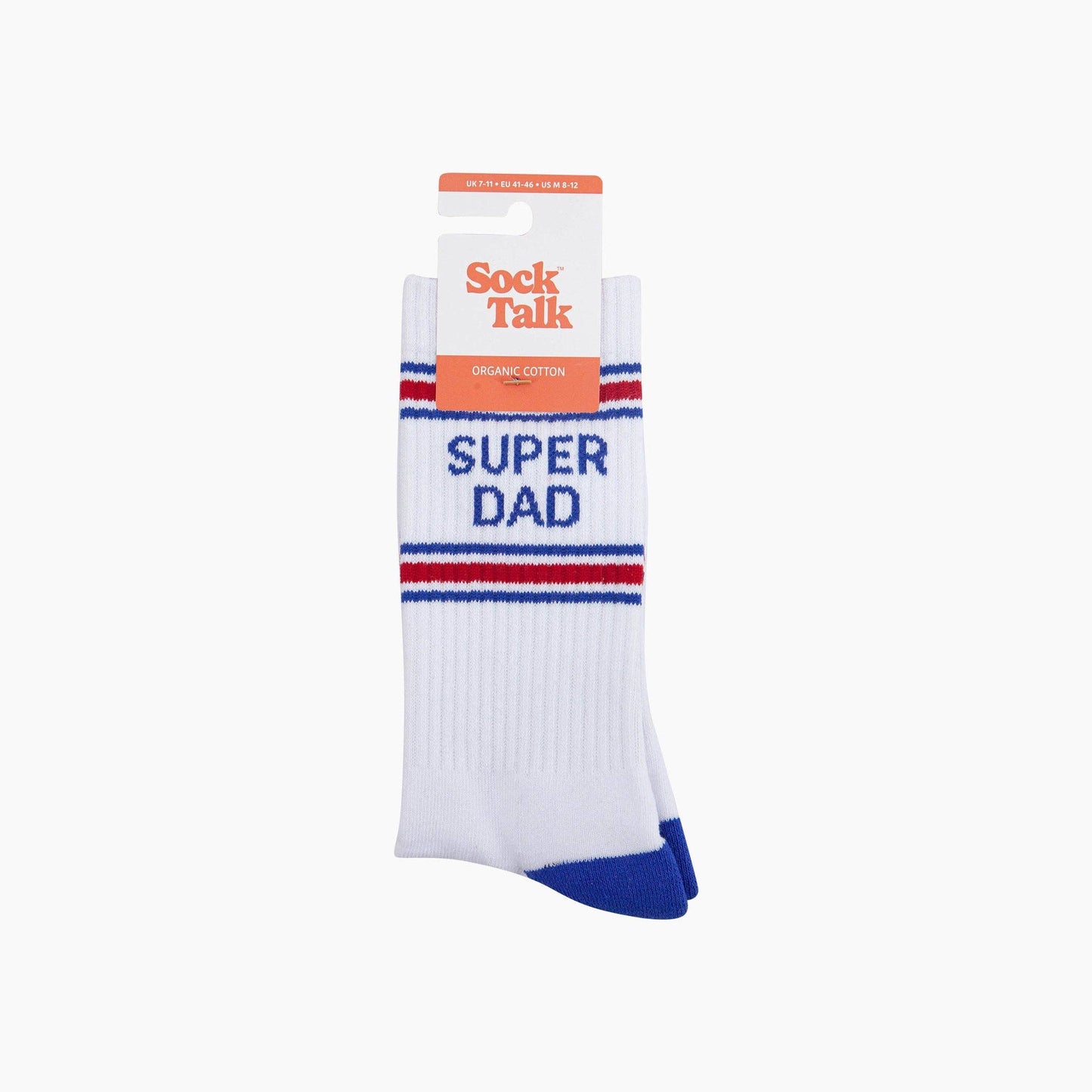 Super Dad Organic Cotton Sports Socks