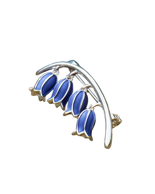 Bluebell Flower Brooch