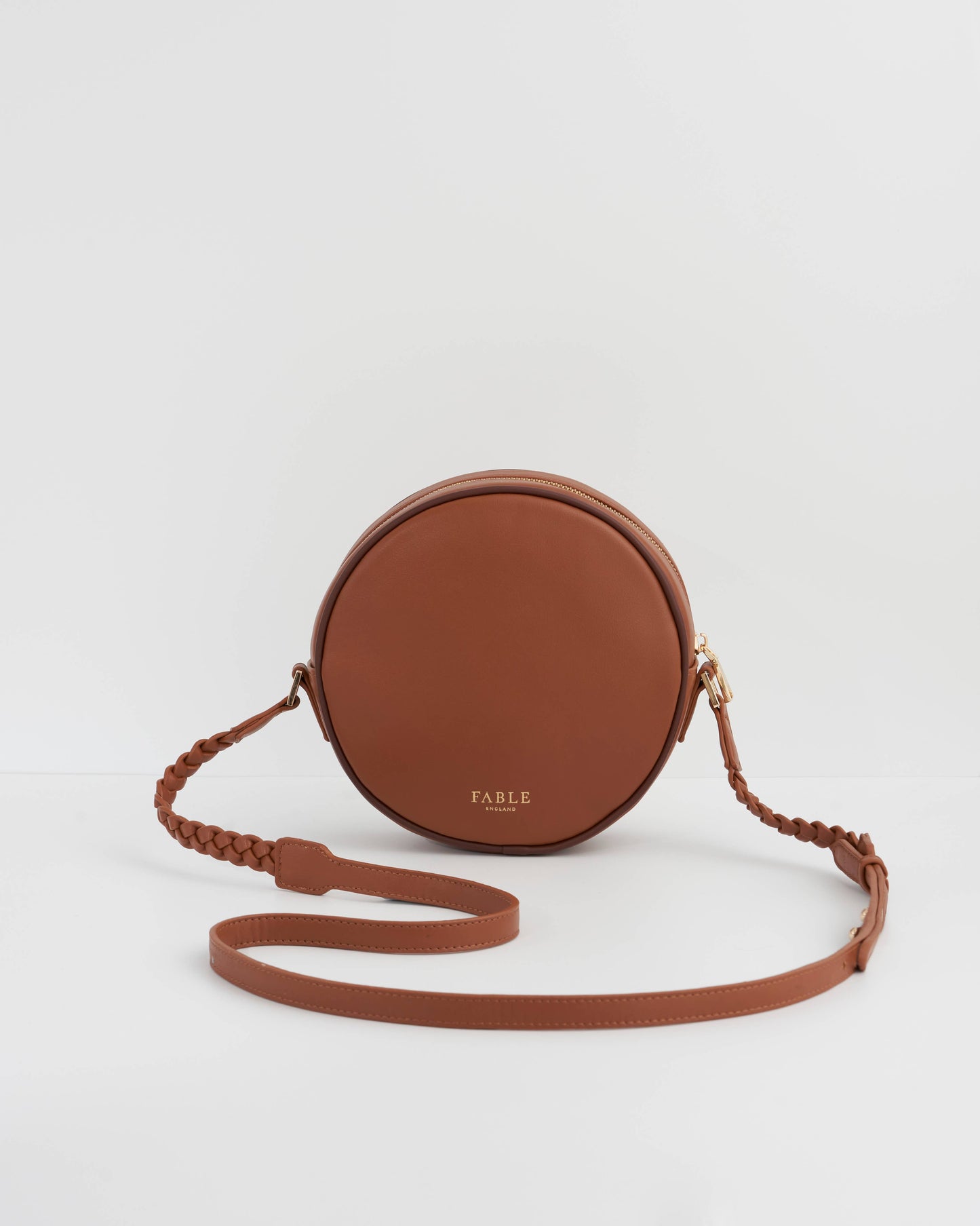 Bumble Bee Tan Circle Purse