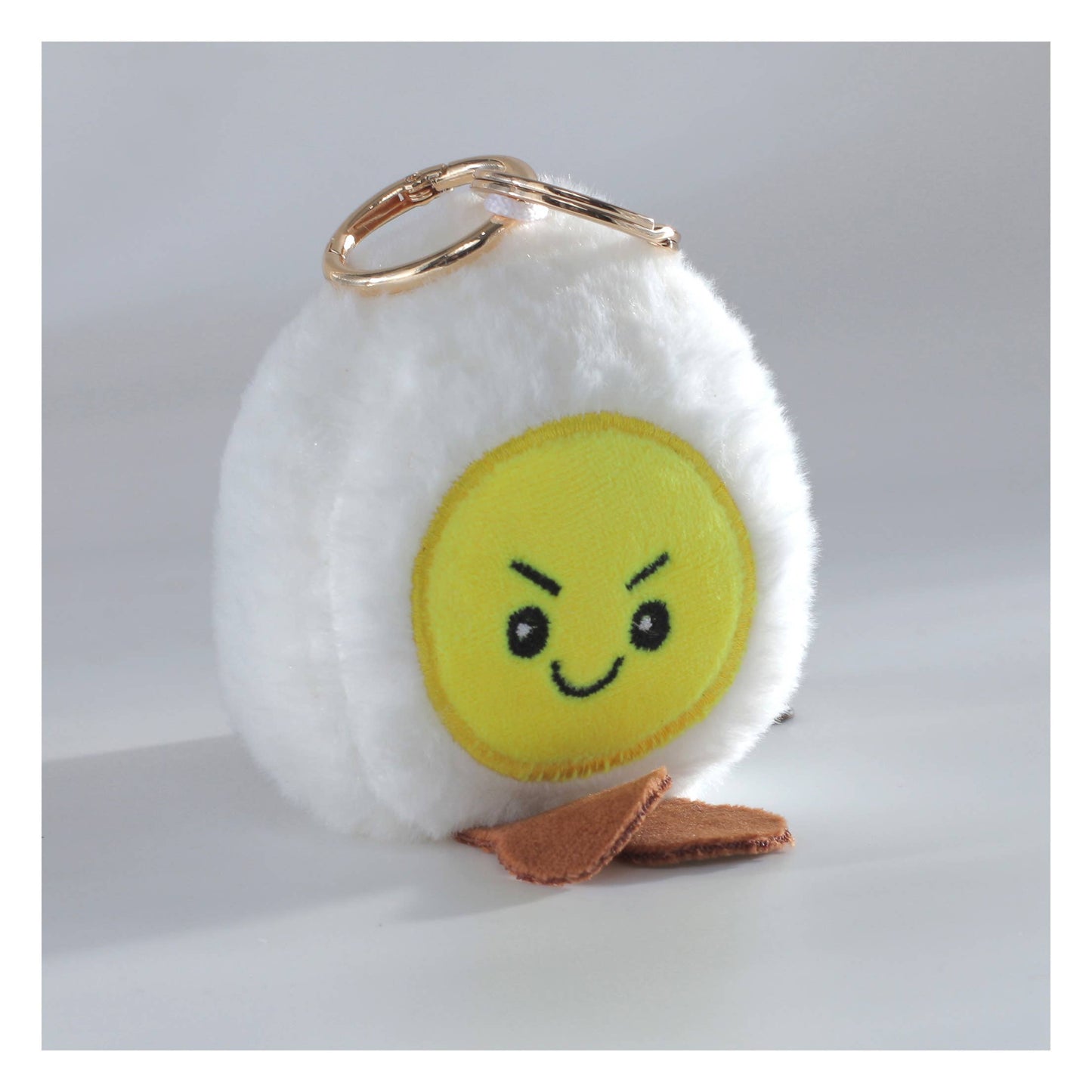 Plush Boiled Egg Bag Charm