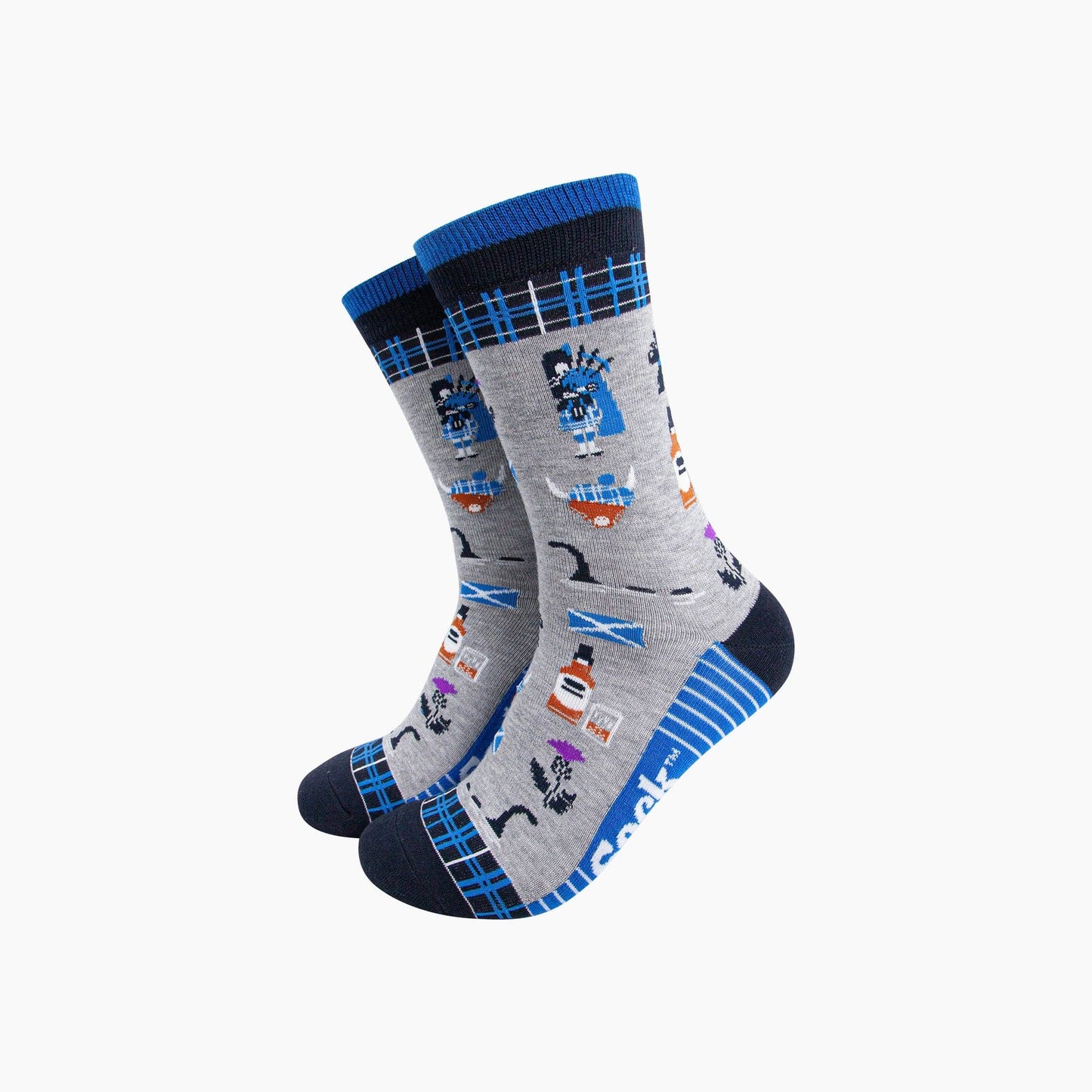 Scotland Landmarks Bamboo Socks