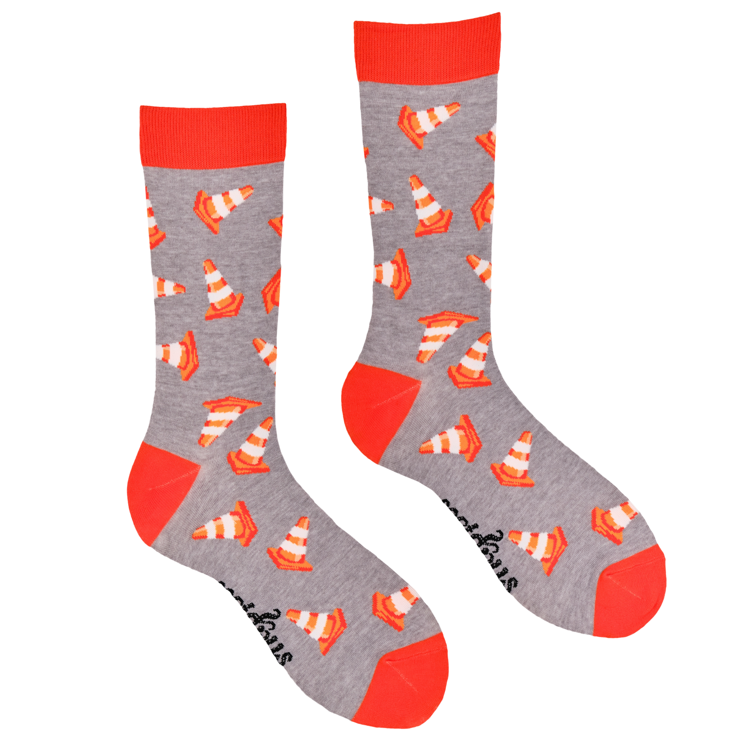Glasgow Traffic Cone Crew Socks