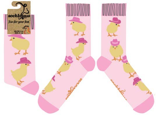 Howdy Chicks Cowboy Crew Socks