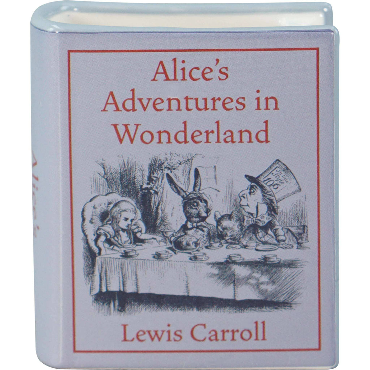 Alice in Wonderland Book Plant Pot