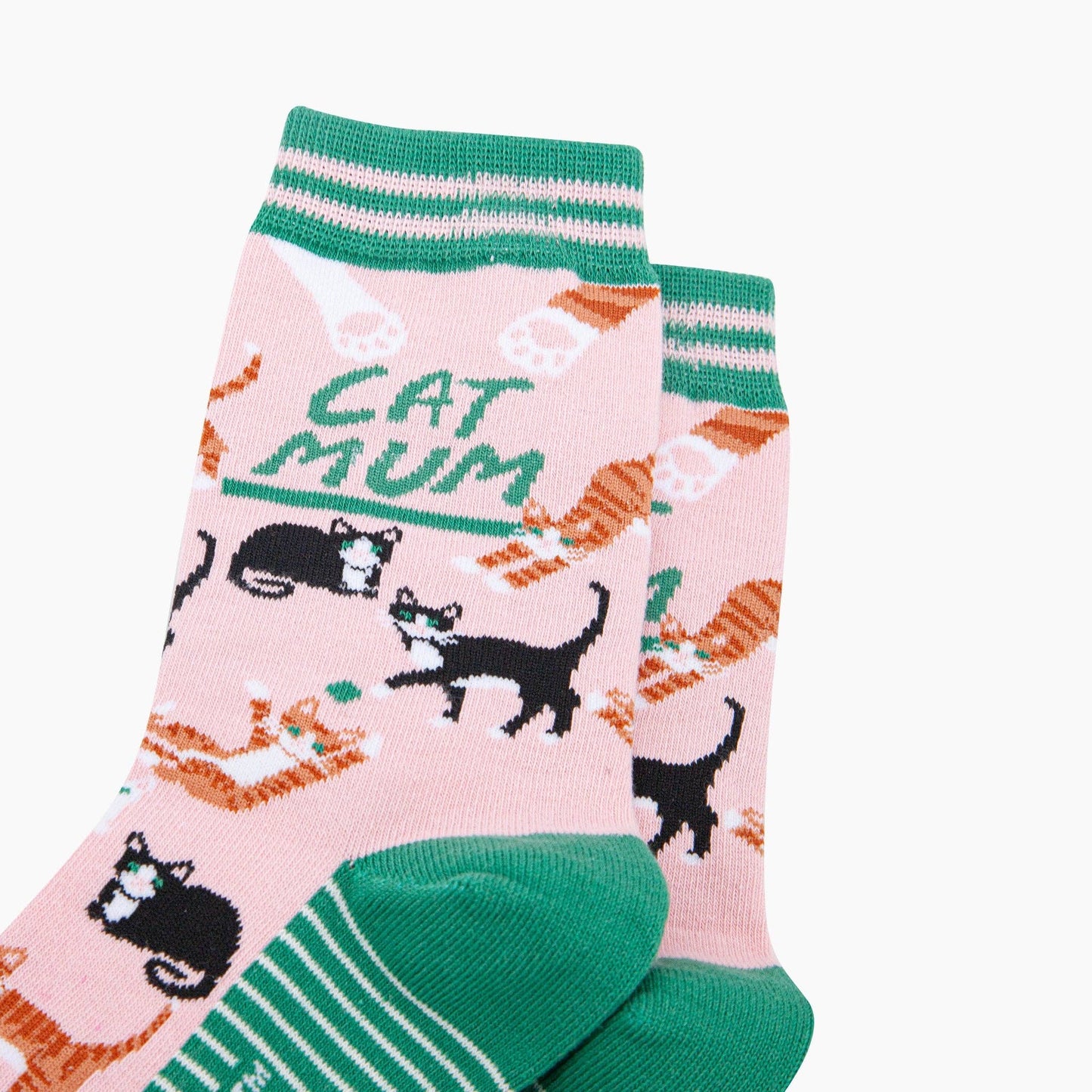 Cat Mum Combed Cotton Socks