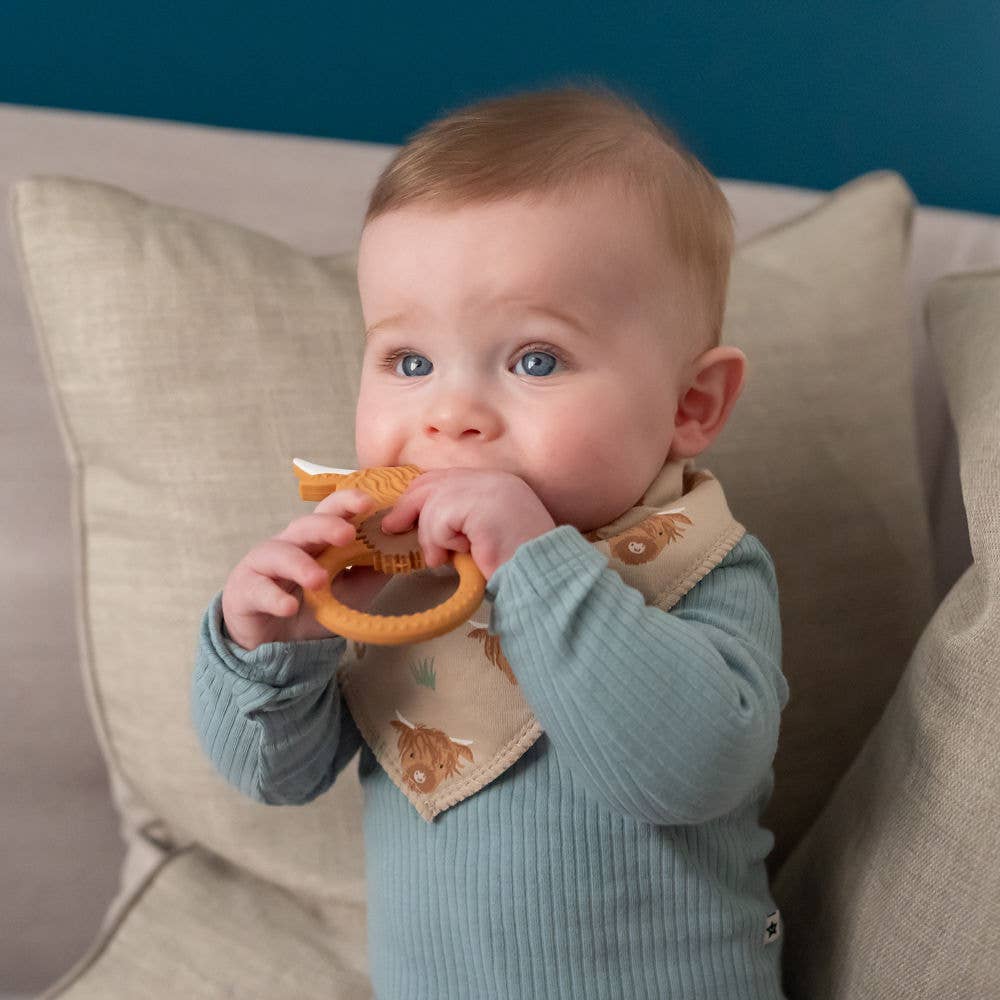 Highland Cow Teether Silicone