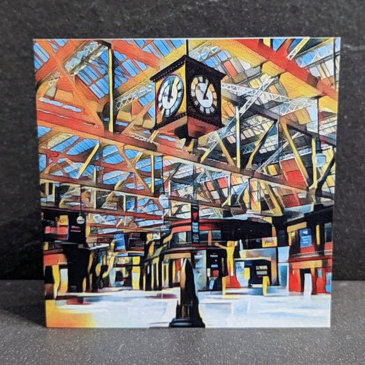 Glasgow Central Station Greeting Card