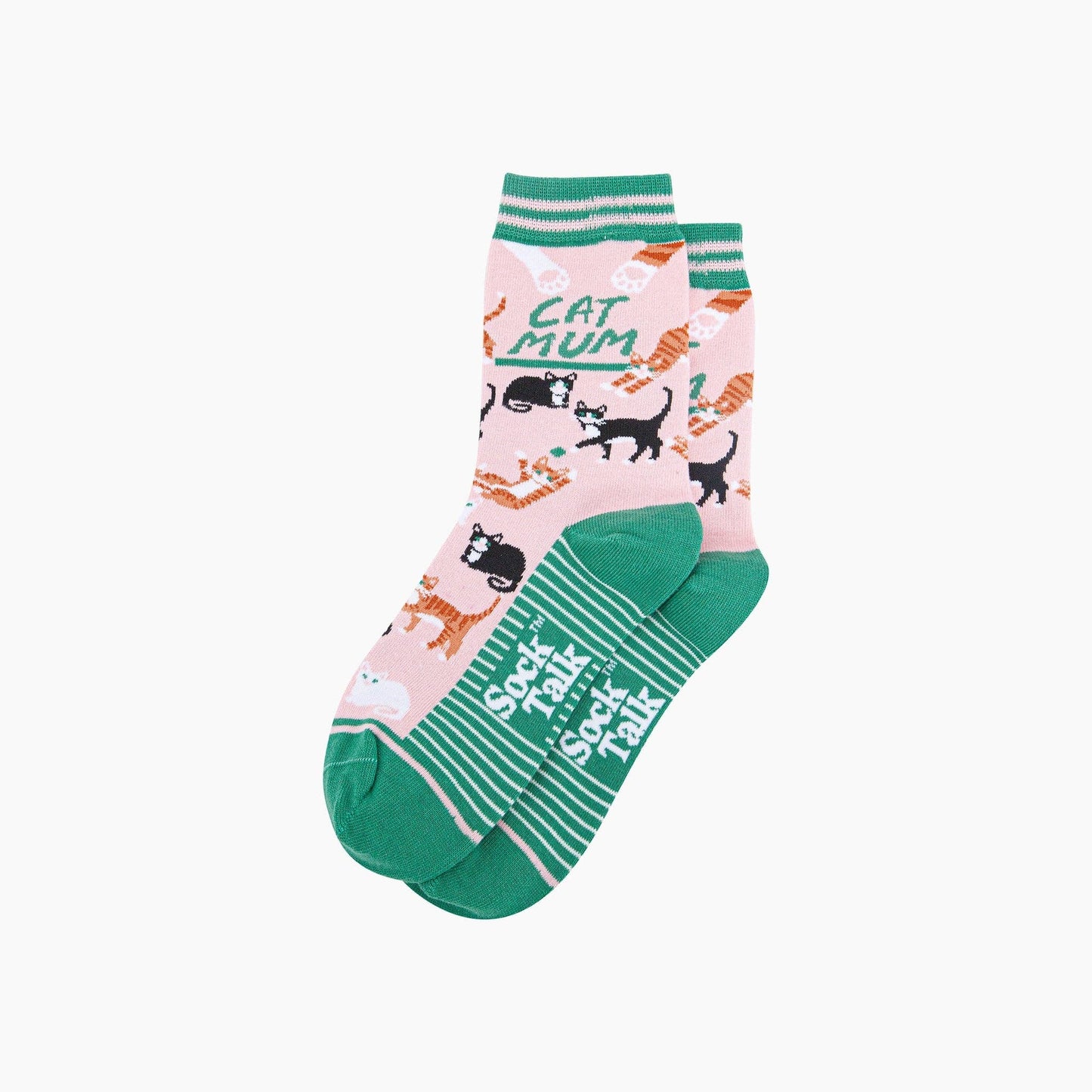 Cat Mum Combed Cotton Socks