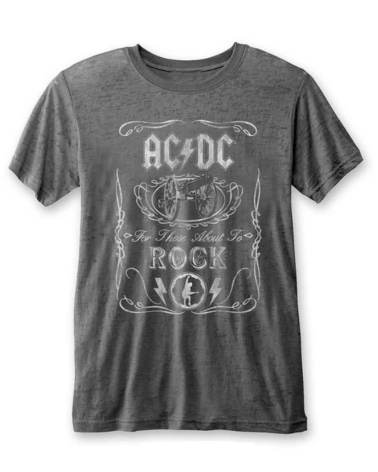 ACDC Cannon Swig Burnout Unisex T-Shirt