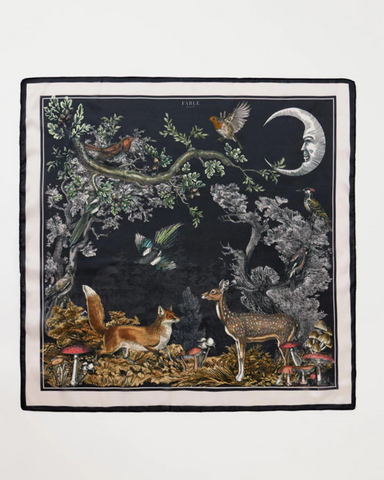 A Night's Tale Woodland Narrative Scarf By Fable
