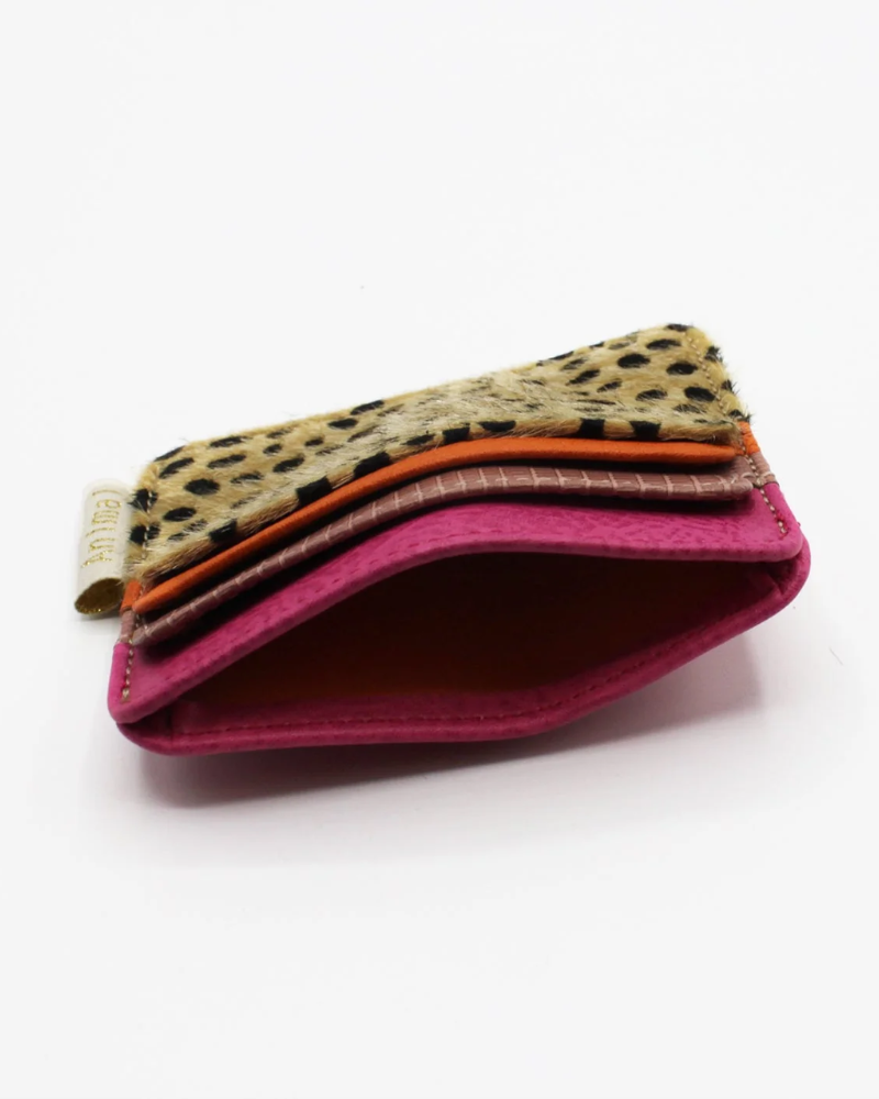 Animal Cheetah Print Card Holder