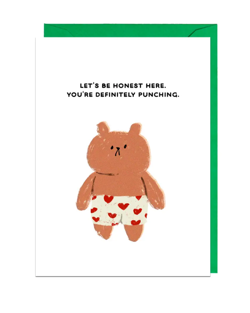 You're Punching Greeting Card