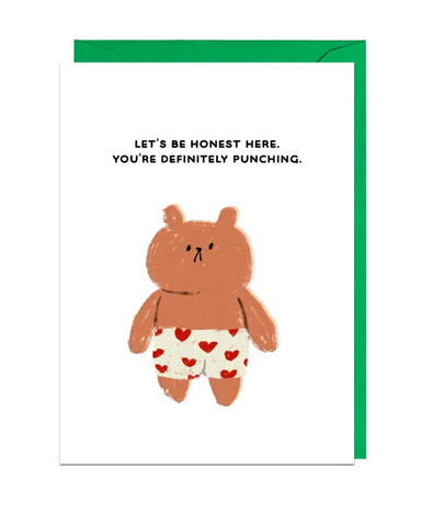 You're Punching Greeting Card