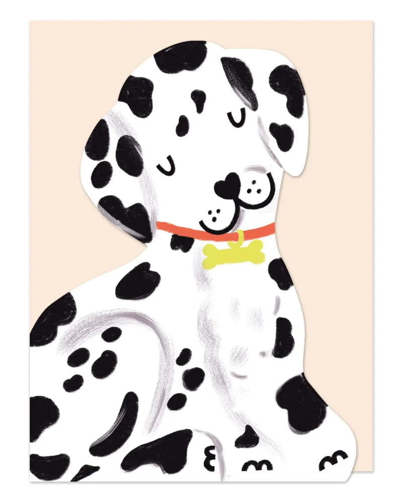 Dalmatian Puppy Greeting Card