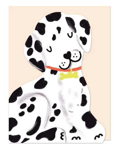 Dalmatian Puppy Greeting Card