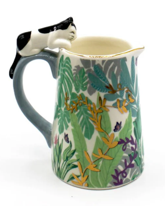 Boulevard Cat Decorative Milk Jug