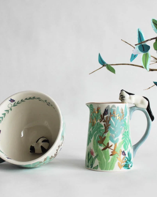 Boulevard Cat Decorative Milk Jug