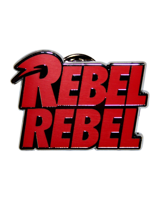 David Bowie Rebel Rebel Pin Badge