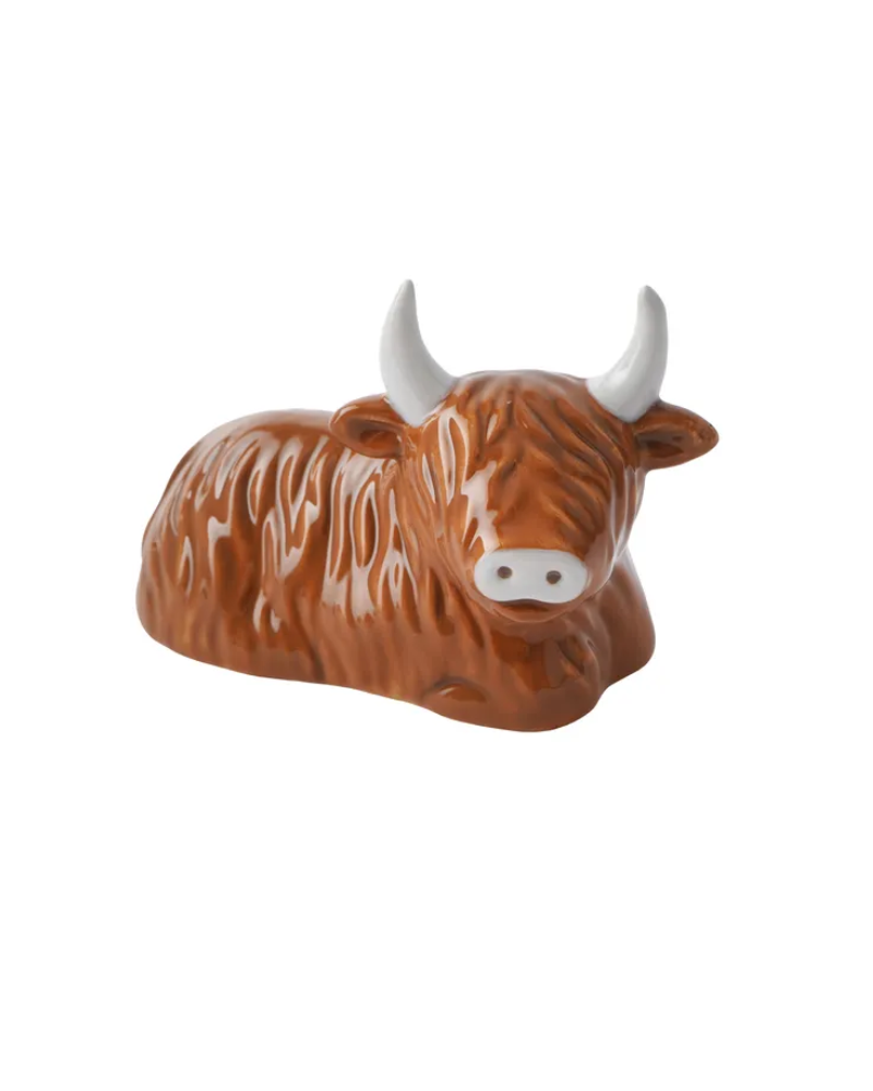 Bramble Farm Highland Cow Ring Holder