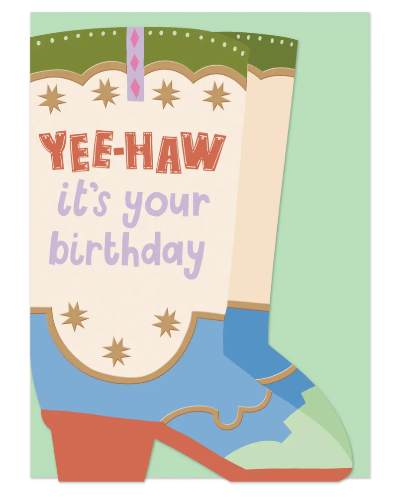Yee-Haw It's Your Birthday Card