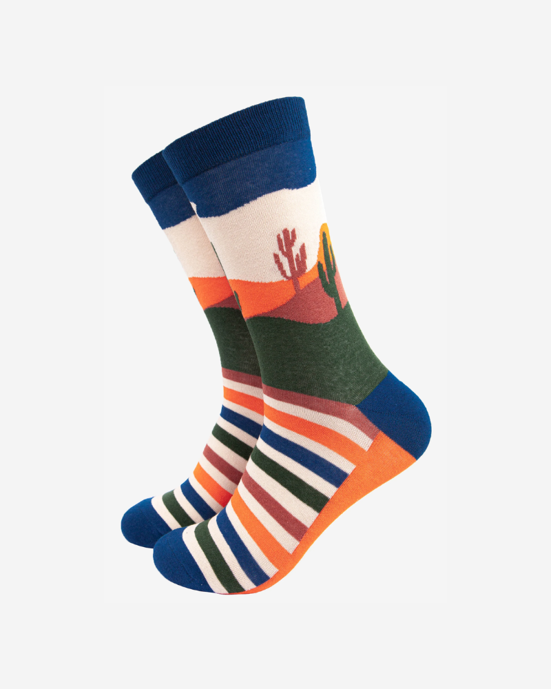 Wild West Desert Cactus | Unisex Bamboo Socks