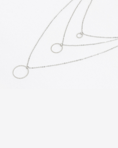 Callia Three Circles Layered Necklace